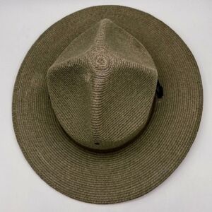 THE LAWMAN GENUINE MILAN SHERRIFF RANGER HAT BUCKLE STRAP *needs shaping SIZE 7